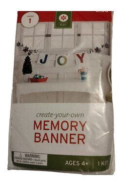 Create Your Own Memory Banner Felt Shapes Stickers Wood Clothes Pins